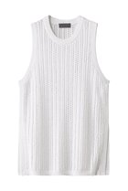 【アンクレイヴ/uncrave】の【6/11 20:00販売開始】シースルーケーブルニット ノースリーブトップス 人気、トレンドファッション・服の通販 founy(ファニー) ファッション Fashion レディースファッション WOMEN トップス・カットソー Tops/Tshirt ニット Knit Tops キャミソール / ノースリーブ No Sleeves プルオーバー Pullover なめらか Smooth サマー Summer フェミニン Feminine NEW・新作・新着・新入荷 New Arrivals thumbnail オフ|ID: prp329100004577802 ipo3291000000032425181