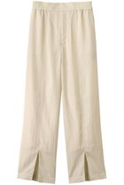 【アンクレイヴ/uncrave】のドレープツイル スリットパンツ 人気、トレンドファッション・服の通販 founy(ファニー) ファッション Fashion レディースファッション Ladies' Fashion Online パンツ Pants スリット Slit ツイル Twill ドレープ Drape ワイド Wide エレガント 上品 Elegant 旅行 Travel thumbnail エクリュ|ID: prp329100004577803 ipo3291000000032425191