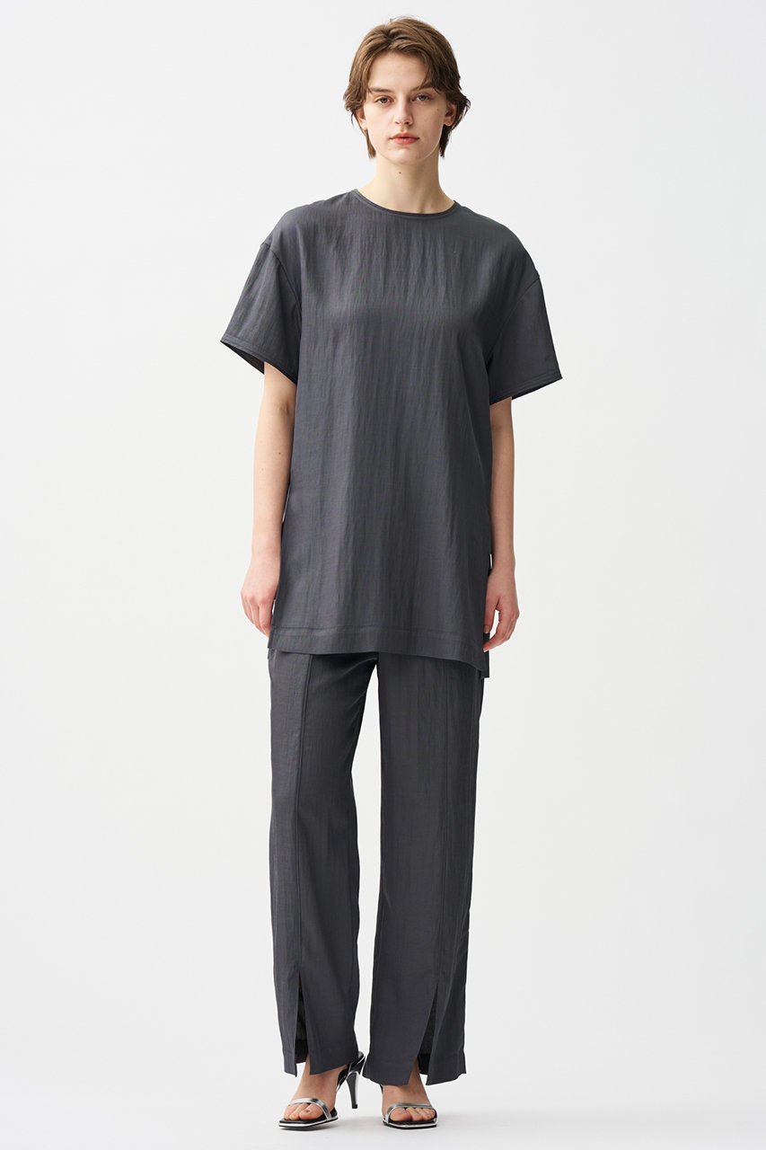 【アンクレイヴ/uncrave】のドレープツイル スリットパンツ 人気、トレンドファッション・服の通販 founy(ファニー) 　ファッション　Fashion　レディースファッション　Ladies' Fashion Online　パンツ　Pants　スリット　Slit　ツイル　Twill　ドレープ　Drape　ワイド　Wide　エレガント 上品　Elegant　旅行　Travel　other-6|ID: prp329100004577803 ipo3291000000032425197