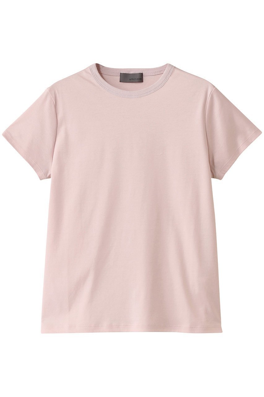 【アンクレイヴ/uncrave】の【6/11 20:00販売開始】ライトスムース コンパクトTシャツ インテリア・キッズ・メンズ・レディースファッション・服の通販 founy(ファニー) 　ファッション　Fashion　レディースファッション　WOMEN　トップス・カットソー　Tops/Tshirt　シャツ/ブラウス　Shirts/Blouses　ロング / Tシャツ　T-Shirts　カットソー　Cut and Sewn　インナー　Inner　コンパクト　Compact　ショート　Short　スリーブ　Sleeve　定番　Standard　NEW・新作・新着・新入荷　New Arrivals　ピンク|ID: prp329100004577804 ipo3291000000032425201