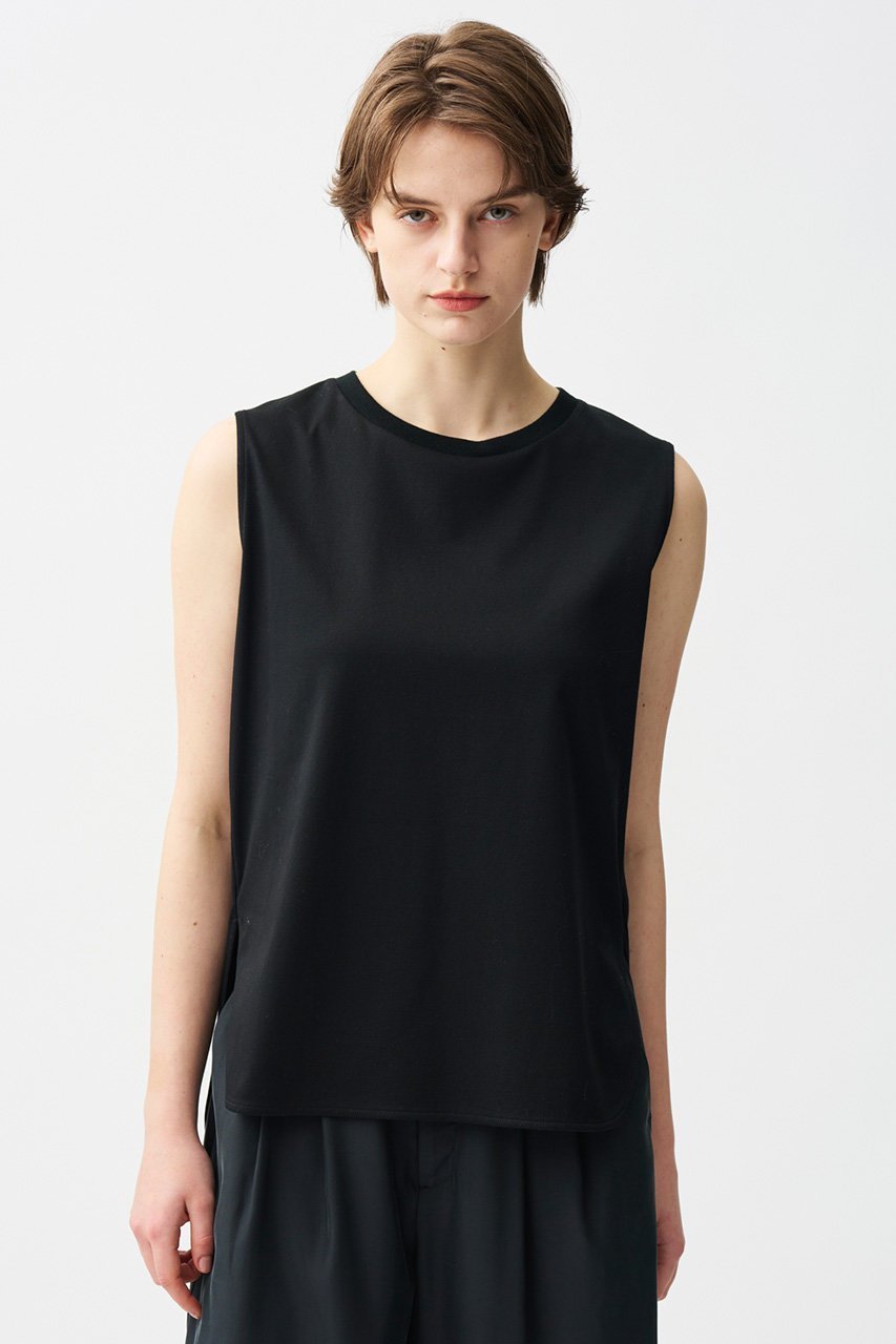 【アンクレイヴ/uncrave】の【6/11 20:00販売開始】ライトスムース ノースリーブカットソー 人気、トレンドファッション・服の通販 founy(ファニー) 　ファッション　Fashion　レディースファッション　WOMEN　トップス・カットソー　Tops/Tshirt　キャミソール / ノースリーブ　No Sleeves　シャツ/ブラウス　Shirts/Blouses　ロング / Tシャツ　T-Shirts　カットソー　Cut and Sewn　インナー　Inner　キャミソール　Camisole　シンプル　Simple　ジャケット　Jacket　スリット　Slit　タンク　Tank　ラウンド　Round　NEW・新作・新着・新入荷　New Arrivals　other-7|ID: prp329100004577805 ipo3291000000032425220
