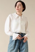 【マルティニーク/martinique】のプリーツカラーブラウス 人気、トレンドファッション・服の通販 founy(ファニー) ファッション Fashion レディースファッション WOMEN トップス・カットソー Tops/Tshirt シャツ/ブラウス Shirts/Blouses おすすめ Recommend インナー Inner ジャケット Jacket スリーブ Sleeve プリーツ Pleats ロング Long 定番 Standard |ID:prp329100004577806