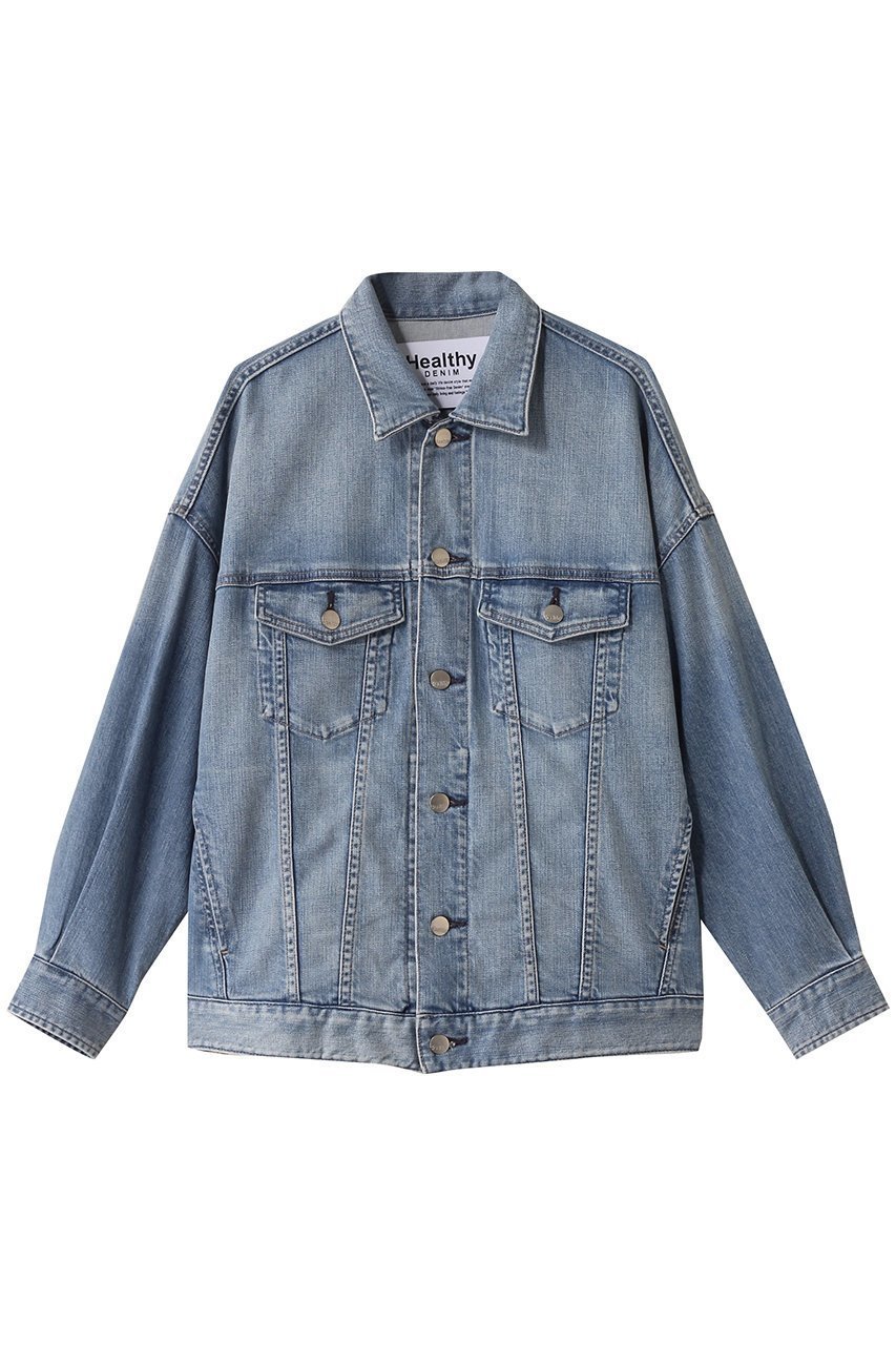【ヘルシーデニム/Healthy Denim】のBran デニムジャケット インテリア・キッズ・メンズ・レディースファッション・服の通販 founy(ファニー) 　ファッション　Fashion　レディースファッション　Ladies' Fashion Online　アウター　Coat Outerwear　ジャケット　Jackets　デニムジャケット　Denim Jackets　2025年　2025　2025-2026秋冬・A/W　Aw/Autumn/Winter/Fw/Fall/2025-2026　ジャケット　Jacket　スリーブ　Sleeve　デニム　Denim　今季　This Season　定番　Standard　A/W・秋冬　Aw・Autumn/Winter・Fw・Fall-Winter　Light Used|ID: prp329100004578686 ipo3291000000032434663