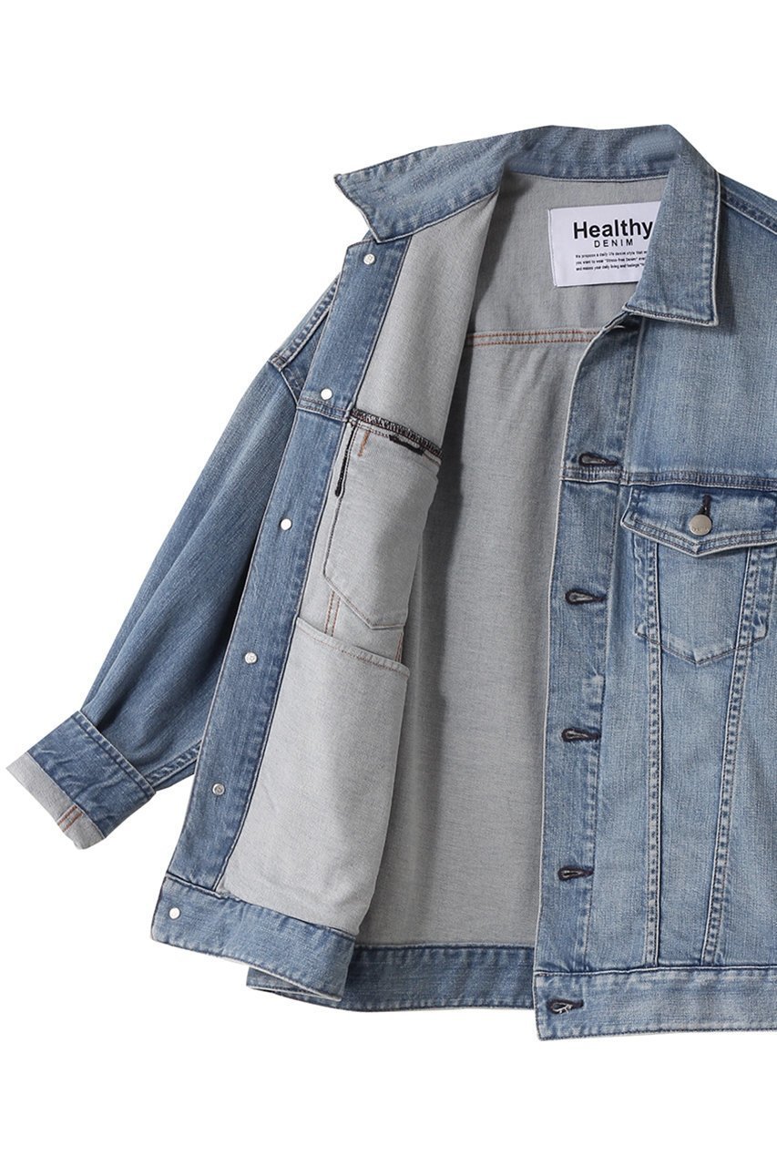 【ヘルシーデニム/Healthy Denim】のBran デニムジャケット 人気、トレンドファッション・服の通販 founy(ファニー) 　ファッション　Fashion　レディースファッション　Ladies' Fashion Online　アウター　Coat Outerwear　ジャケット　Jackets　デニムジャケット　Denim Jackets　2025年　2025　2025-2026秋冬・A/W　Aw/Autumn/Winter/Fw/Fall/2025-2026　ジャケット　Jacket　スリーブ　Sleeve　デニム　Denim　今季　This Season　定番　Standard　A/W・秋冬　Aw・Autumn/Winter・Fw・Fall-Winter　other-6|ID: prp329100004578686 ipo3291000000032434668