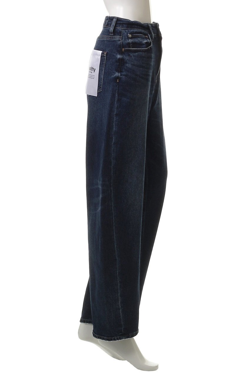【ヘルシーデニム/Healthy Denim】のCorn ワイドテーパードデニムパンツ 人気、トレンドファッション・服の通販 founy(ファニー) 　ファッション　Fashion　レディースファッション　Ladies' Fashion Online　パンツ　Pants　デニムパンツ　Denim Pants　2025年　2025　2025-2026秋冬・A/W　Aw/Autumn/Winter/Fw/Fall/2025-2026　カットソー　Cut And Sew　デニム　Denim　フォルム　Form　ルーズ　Loose　A/W・秋冬　Aw・Autumn/Winter・Fw・Fall-Winter　other-3|ID: prp329100004578687 ipo3291000000032434673