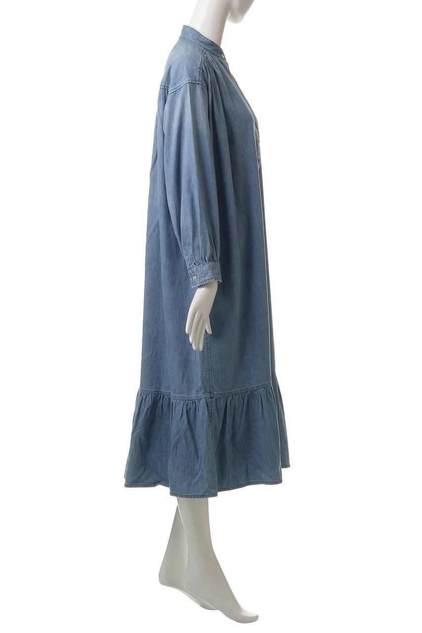 【ヘルシーデニム/Healthy Denim】のGrape ワンピース 人気、トレンドファッション・服の通販 founy(ファニー) 　ファッション　Fashion　レディースファッション　Fashion for Women　ワンピース　Dresses　チュニック　Tunic Tops & Dresses　2025年　2025　2025-2026秋冬・A/W　Autumn/Winter 2025–26 AW25–26　シンプル　Simple, Minimal　チュニック　Tunic, Long Top　デニム　Denim, Jeans Material　フレア　Flare, Flared　ロング　Long, Long-Length　A/W・秋冬　Autumn/Winter　other-3|ID: prp329100004578689 ipo3291000000032434685