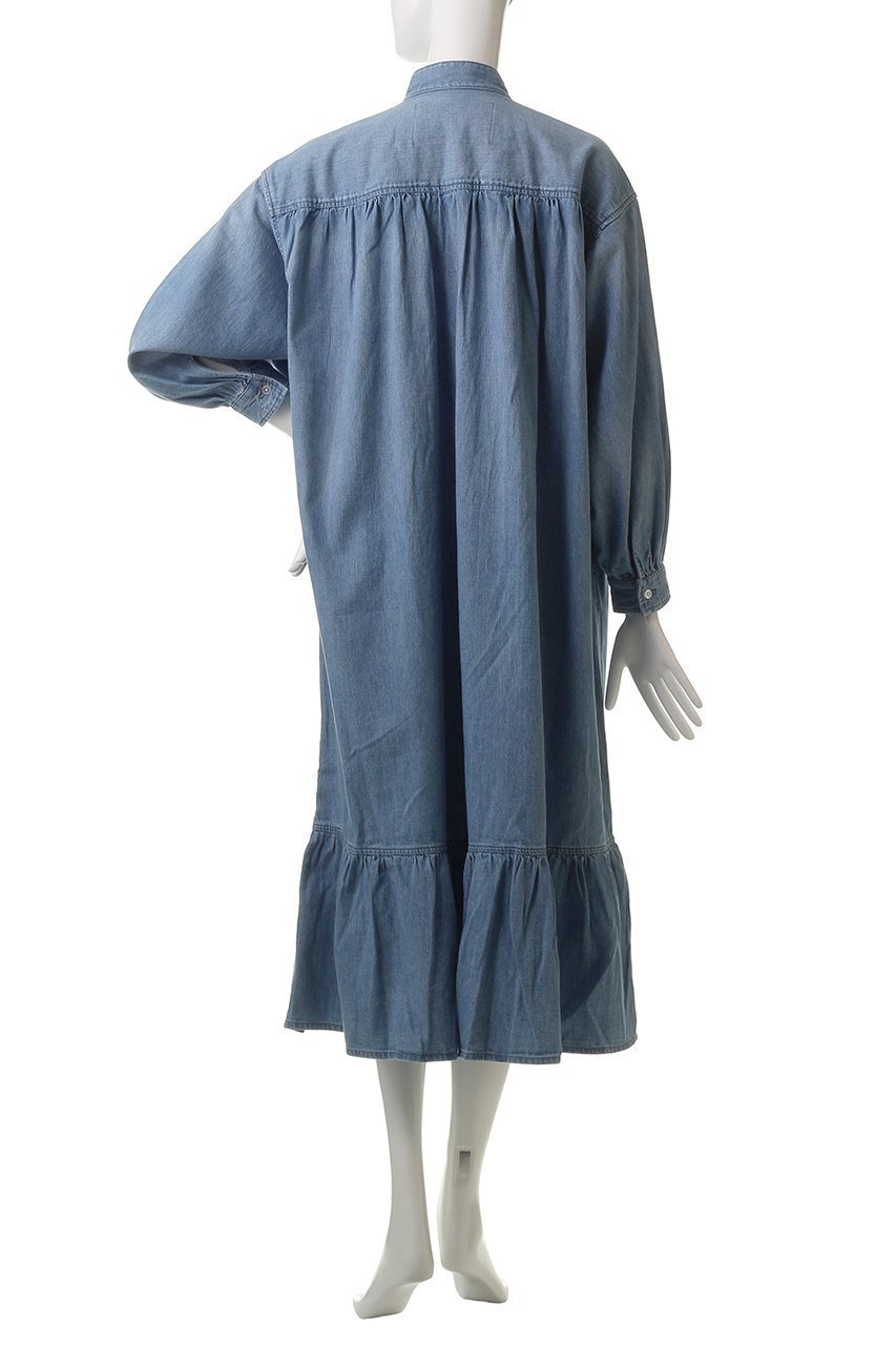 【ヘルシーデニム/Healthy Denim】のGrape ワンピース 人気、トレンドファッション・服の通販 founy(ファニー) 　ファッション　Fashion　レディースファッション　Fashion for Women　ワンピース　Dresses　チュニック　Tunic Tops & Dresses　2025年　2025　2025-2026秋冬・A/W　Autumn/Winter 2025–26 AW25–26　シンプル　Simple, Minimal　チュニック　Tunic, Long Top　デニム　Denim, Jeans Material　フレア　Flare, Flared　ロング　Long, Long-Length　A/W・秋冬　Autumn/Winter　other-4|ID: prp329100004578689 ipo3291000000032434686