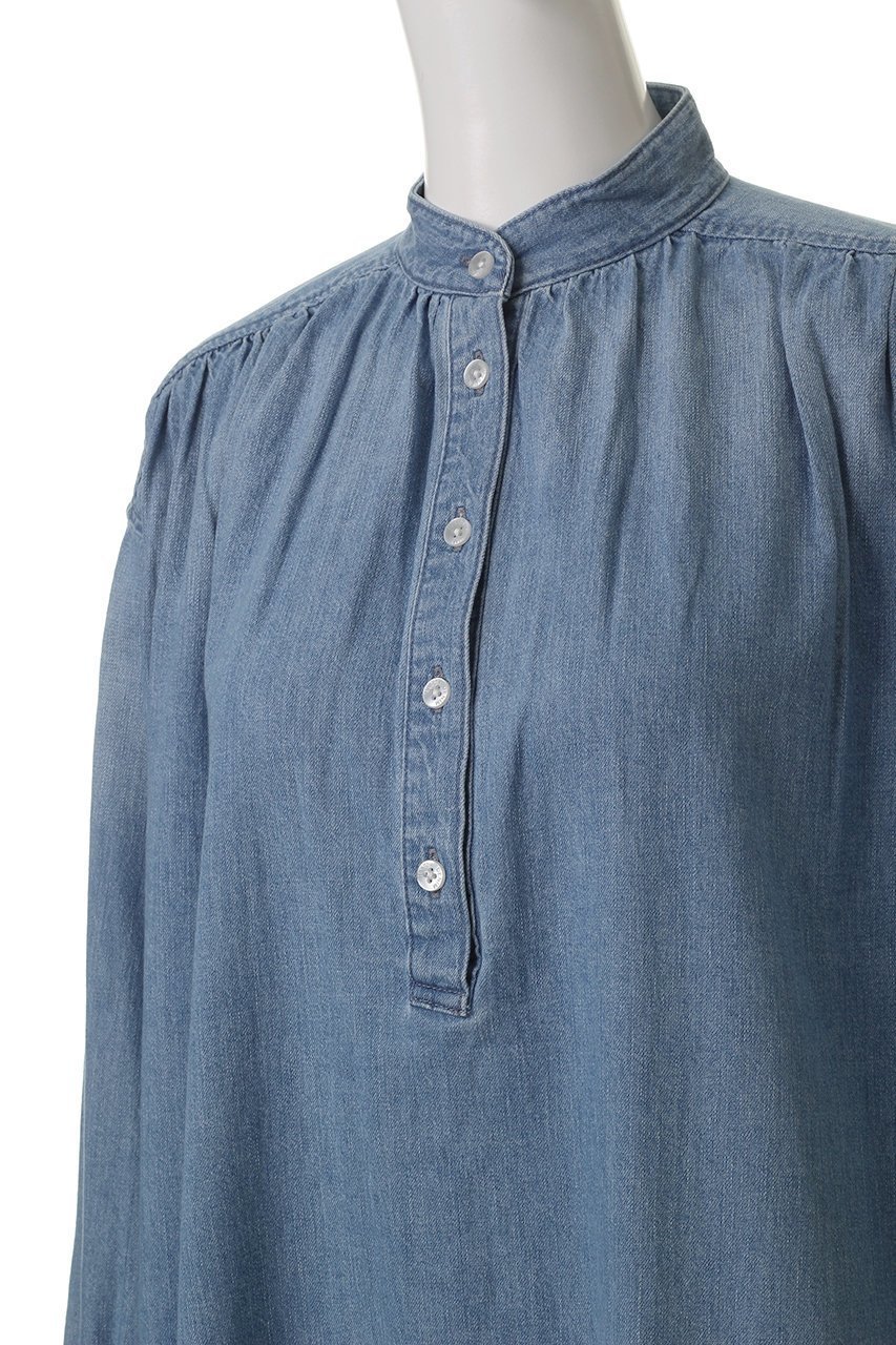 【ヘルシーデニム/Healthy Denim】のGrape ワンピース 人気、トレンドファッション・服の通販 founy(ファニー) 　ファッション　Fashion　レディースファッション　Fashion for Women　ワンピース　Dresses　チュニック　Tunic Tops & Dresses　2025年　2025　2025-2026秋冬・A/W　Autumn/Winter 2025–26 AW25–26　シンプル　Simple, Minimal　チュニック　Tunic, Long Top　デニム　Denim, Jeans Material　フレア　Flare, Flared　ロング　Long, Long-Length　A/W・秋冬　Autumn/Winter　other-5|ID: prp329100004578689 ipo3291000000032434687