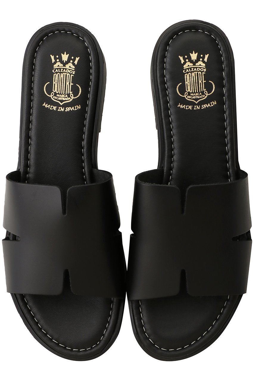 【エスメラルダ/Esmeralda】のカットデザインフラットサンダル インテリア・キッズ・メンズ・レディースファッション・服の通販 founy(ファニー) 　ファッション　Fashion　レディースファッション　Fashion for Women　サンダル　Sandals, Summer Shoes　シンプル　Simple, Minimal　フラット　Flat, Flat Shoes　ワーク　Workwear, Utility Style　ブラック|ID: prp329100004578692 ipo3291000000036178920