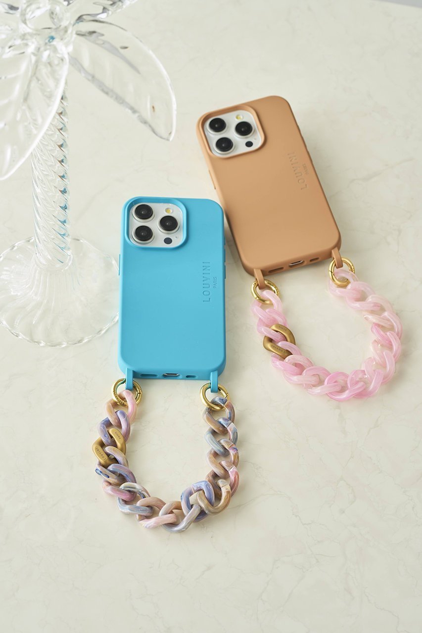 【ルヴィニ パリ/Louvini Paris】のiPhone15 スマホケース MILO(MagSafe対応) 人気、トレンドファッション・服の通販 founy(ファニー) 　ファッション　Fashion　レディースファッション　Fashion for Women　iPhone アイフォーン　iPhone　スマホケース　Smartphone Case　チェーン　Chain, Chain Strap　ラップ　Wrap, Wrap Design　ループ　Loop, Loop Knit　再入荷　Restock / Back in Stock　other-4|ID: prp329100004578701 ipo3291000000032434788
