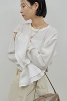 【ガリャルダガランテ/GALLARDAGALANTE】のラッフルカフスブラウス 人気、トレンドファッション・服の通販 founy(ファニー) ファッション Fashion レディースファッション WOMEN トップス・カットソー Tops/Tshirt シャツ/ブラウス Shirts/Blouses おすすめ Recommend オケージョン Occasion カーディガン Cardigan ジャケット Jacket スリーブ Sleeve フェミニン Feminine フリル Frills ベーシック Basic ロング Long |ID:prp329100004578706