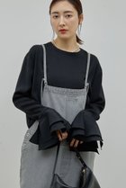 【ガリャルダガランテ/GALLARDAGALANTE】のラッフルカフスブラウス 人気、トレンドファッション・服の通販 founy(ファニー) ファッション Fashion レディースファッション WOMEN トップス・カットソー Tops/Tshirt シャツ/ブラウス Shirts/Blouses おすすめ Recommend オケージョン Occasion カーディガン Cardigan ジャケット Jacket スリーブ Sleeve フェミニン Feminine フリル Frills ベーシック Basic ロング Long thumbnail ブラック|ID: prp329100004578706 ipo3291000000032434840