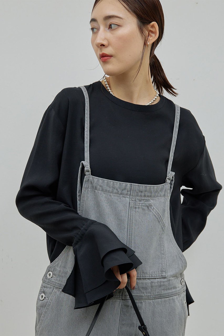 【ガリャルダガランテ/GALLARDAGALANTE】のラッフルカフスブラウス 人気、トレンドファッション・服の通販 founy(ファニー) 　ファッション　Fashion　レディースファッション　WOMEN　トップス・カットソー　Tops/Tshirt　シャツ/ブラウス　Shirts/Blouses　おすすめ　Recommend　オケージョン　Occasion　カーディガン　Cardigan　ジャケット　Jacket　スリーブ　Sleeve　フェミニン　Feminine　フリル　Frills　ベーシック　Basic　ロング　Long　other-5|ID: prp329100004578706 ipo3291000000032434844