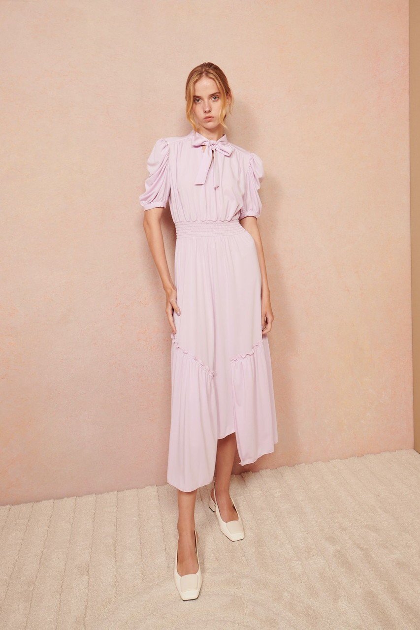 【コルコバード/CORCOVADO】のSmooth Jersey ボウタイリボンドレス 人気、トレンドファッション・服の通販 founy(ファニー) 　ファッション　Fashion　レディースファッション　Ladies' Fashion Online　ワンピース　Dress　ドレス　Party Dresses　チュニック　Tunic　ギャザー　Gather　シューズ　Shoes　ストレッチ　Stretch　スニーカー　Sneakers　チュニック　Tunic　バレエ　Ballet　ベビー　Baby　リラックス　Relax　エレガント 上品　Elegant　再入荷　Restock/Back In Stock/Re Arrival　other-7|ID: prp329100004578718 ipo3291000000032434962
