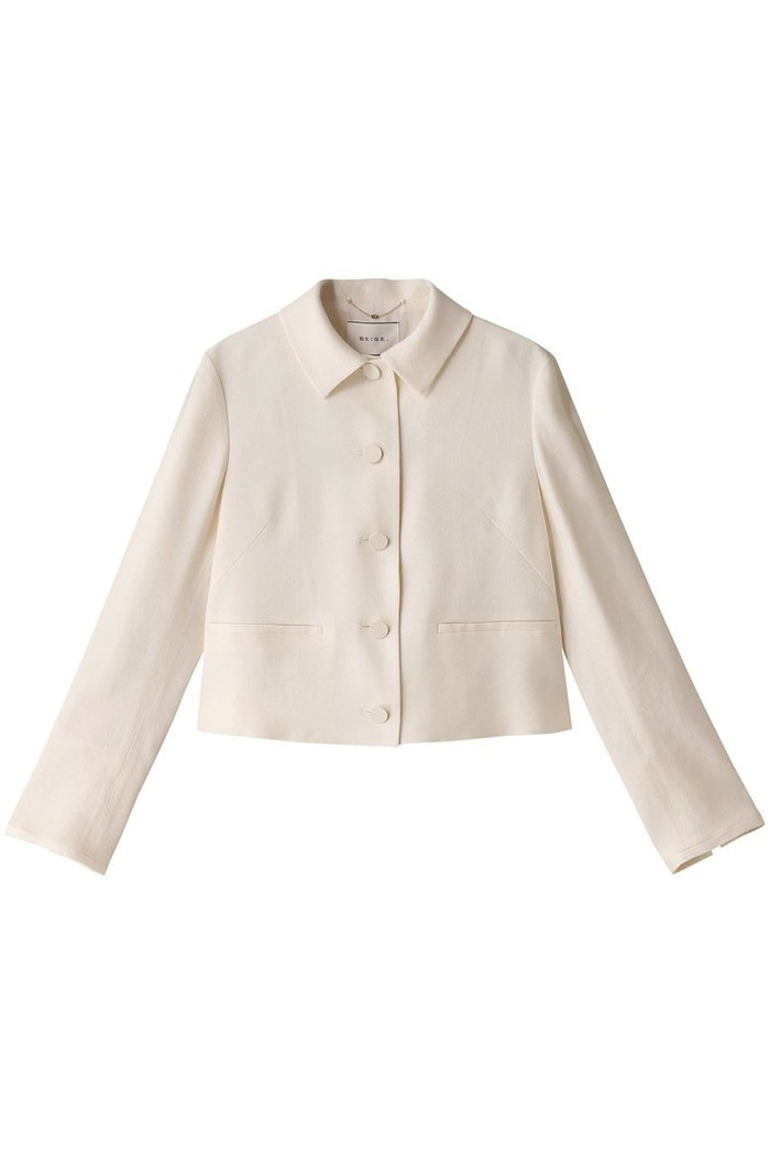 【ベイジ,/BEIGE,】のPAUL(ポール)/ショートジャケット インテリア・キッズ・メンズ・レディースファッション・服の通販 founy(ファニー) https://founy.com/ ファッション Fashion レディースファッション Fashion for Women アウター Coat / Outerwear Collection レディースジャケット・軽アウター Jackets ショート Short, Short Length ジャケット Jacket, Outerwear ポケット Pocket, Pocket Detail メタル Metal, Metal Parts リネン Linen, Linen Fabric |ID: prp329100004578733 ipo3291000000032912448