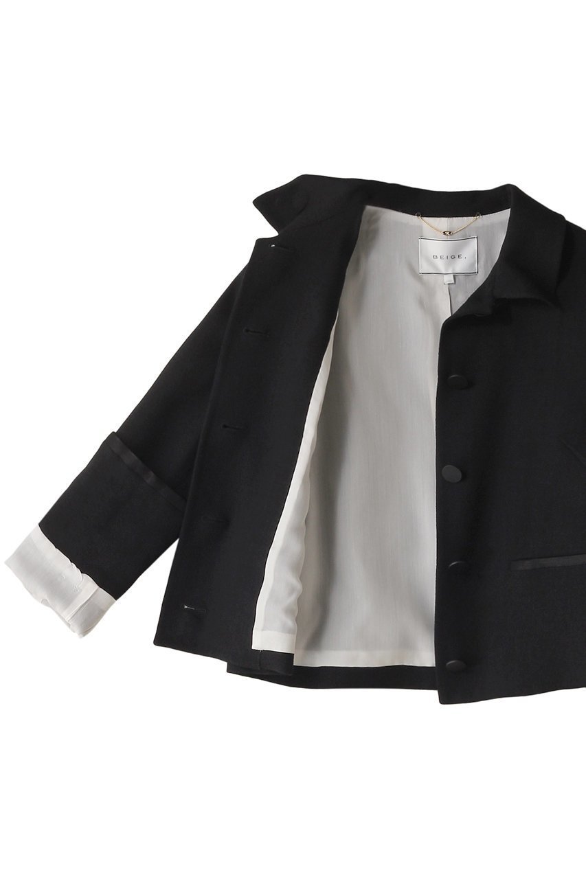 【ベイジ,/BEIGE,】のPAUL(ポール)/ショートジャケット 人気、トレンドファッション・服の通販 founy(ファニー) 　ファッション　Fashion　レディースファッション　Fashion for Women　アウター　Coat / Outerwear Collection　レディースジャケット・軽アウター　Jackets　ショート　Short, Short Length　ジャケット　Jacket, Outerwear　ポケット　Pocket, Pocket Detail　メタル　Metal, Metal Parts　リネン　Linen, Linen Fabric　other-7|ID: prp329100004578733 ipo3291000000035333591