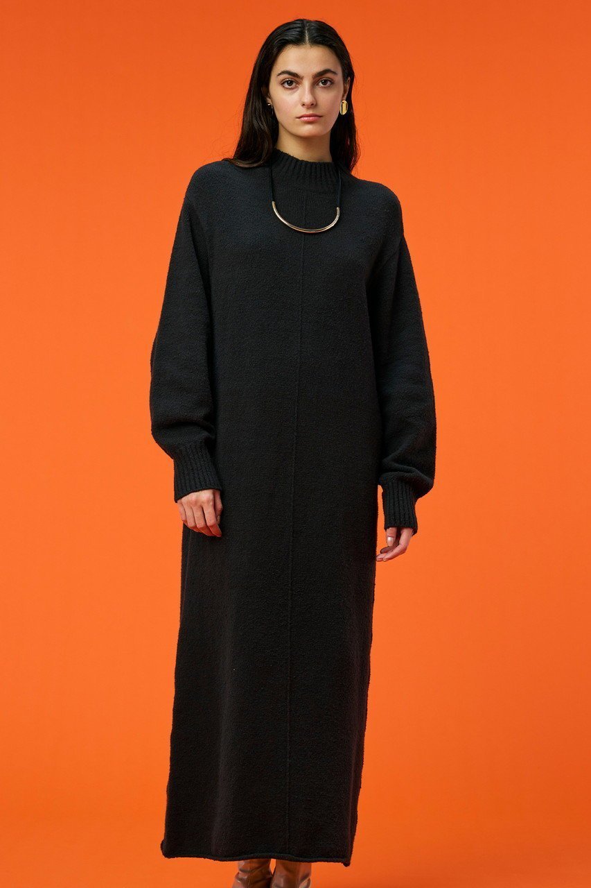 【ベイジ,/BEIGE,】のBERTAINA(ベルテナ)/ロングニットワンピース 人気、トレンドファッション・服の通販 founy(ファニー) 　ファッション　Fashion　レディースファッション　Fashion for Women　ワンピース　Dresses　ニットワンピース　Knit Dresses　チュニック　Tunic Tops & Dresses　スリーブ　Sleeve, Long Sleeve / Short Sleeve　チュニック　Tunic, Long Top　フォルム　Silhouette, Form　ロング　Long, Long-Length　A/W・秋冬　Autumn/Winter　軽量　Lightweight, Ultra Light　other-7|ID: prp329100004578739 ipo3291000000035880446