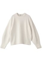 【ベイジ,/BEIGE,】のBERTAINA(ベルテナ)/配色リンキングクルーネックニット Ecru×Navy|ID: prp329100004578743 ipo3291000000032965091