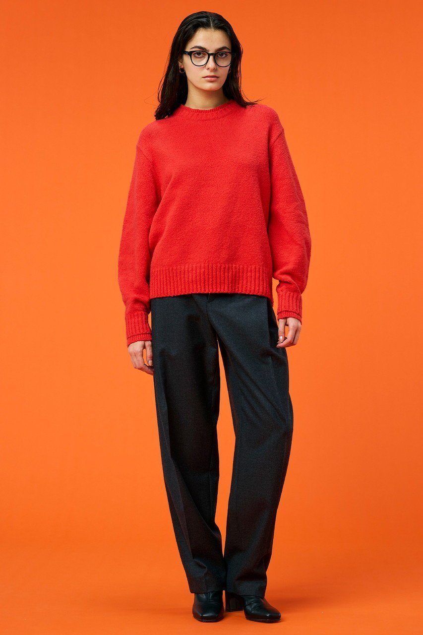 【ベイジ,/BEIGE,】のBERTAINA(ベルテナ)/配色リンキングクルーネックニット 人気、トレンドファッション・服の通販 founy(ファニー) 　ファッション　Fashion　レディースファッション　Fashion for Women　トップス・カットソー　Cut & Sew Tops　ニット　Knit Tops & Sweaters　カジュアルプルオーバー・ニットトップス　Pullovers & Knit Tops / Casual Pullovers　シンプル　Simple, Minimal　センター　Center, Center Line　エレガント 上品　Elegant　other-6|ID: prp329100004578743 ipo3291000000032965116
