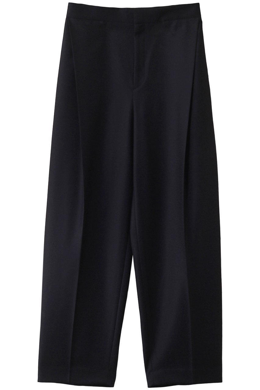 【ベイジ,/BEIGE,】のBOSQUET(ボスケ)/ウールカービィータックパンツ インテリア・キッズ・メンズ・レディースファッション・服の通販 founy(ファニー) 　ファッション　Fashion　レディースファッション　Fashion for Women　パンツ　Pants & Trousers　シンプル　Simple, Minimal　スウェット / スエット　Sweatshirt, Sweatwear　センター　Center, Center Line　テーパード　Tapered, Tapered Pants　フォルム　Silhouette, Form　Navy|ID: prp329100004578745 ipo3291000000035055476