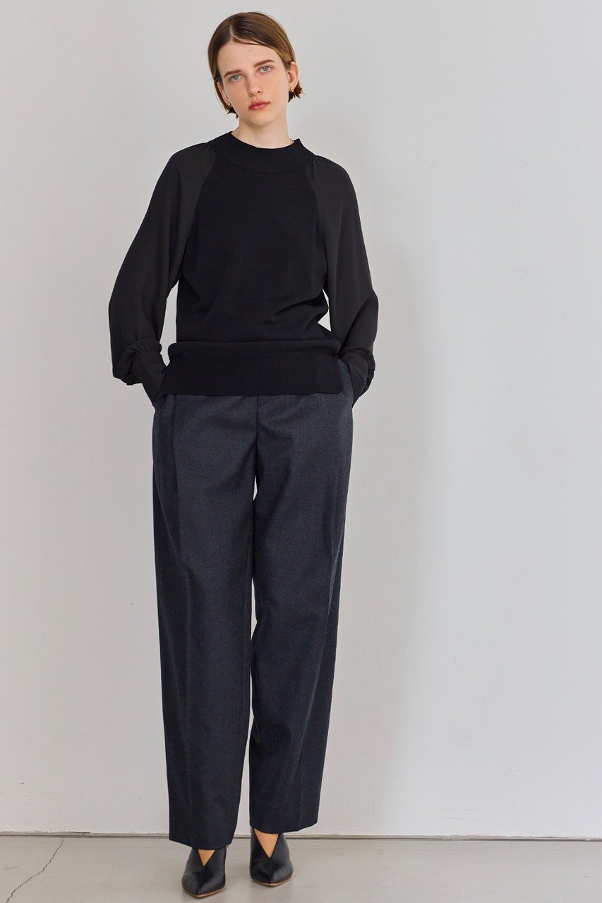 【ベイジ,/BEIGE,】のBOSQUET(ボスケ)/ウールカービィータックパンツ 人気、トレンドファッション・服の通販 founy(ファニー) ファッション Fashion レディースファッション Fashion for Women パンツ Pants & Trousers シンプル Simple, Minimal スウェット / スエット Sweatshirt, Sweatwear センター Center, Center Line テーパード Tapered, Tapered Pants フォルム Silhouette, Form other-6|ID: prp329100004578745 ipo3291000000035399565