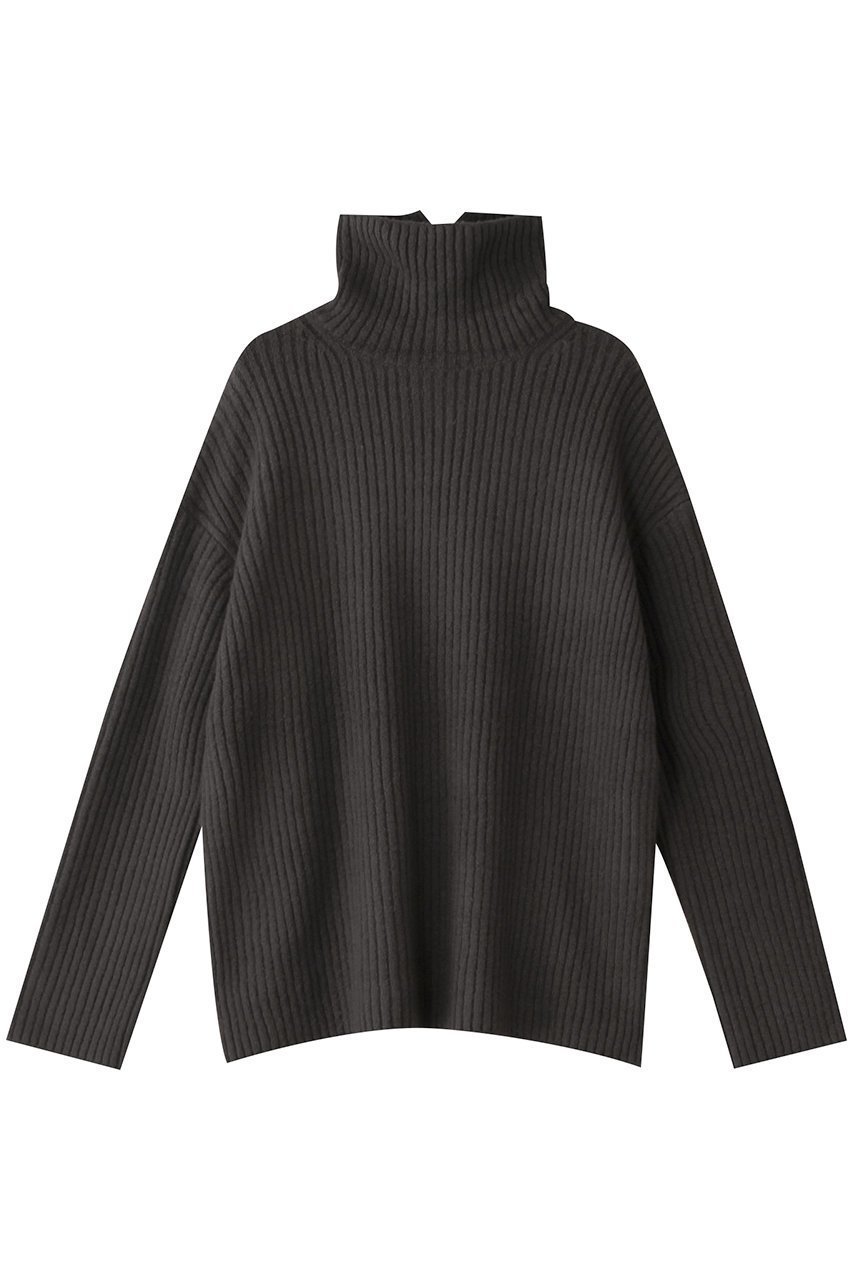 【ベイジ,/BEIGE,】のBERTAINA(ベルテナ)/配色リンキングタートルネックニット インテリア・キッズ・メンズ・レディースファッション・服の通販 founy(ファニー) 　ファッション　Fashion　レディースファッション　Fashion for Women　トップス・カットソー　Cut & Sew Tops　ニット　Knit Tops & Sweaters　カジュアルプルオーバー・ニットトップス　Pullovers & Knit Tops / Casual Pullovers　タートルネック・ハイネックトップス　Turtlenecks & High-Neck Tops　ショルダー　Shoulder, Shoulder Strap　スリーブ　Sleeve, Long Sleeve / Short Sleeve　C.Gray×Ecru|ID: prp329100004578746 ipo3291000000032965315