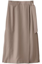 【ベイジ,/BEIGE,】のTERNES(テルヌ)/ウールナローラップスカート Milk tea|ID: prp329100004578764 ipo3291000000032435401