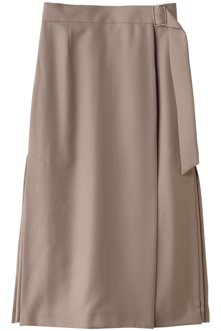 【ベイジ,/BEIGE,】のTERNES(テルヌ)/ウールナローラップスカート インテリア・キッズ・メンズ・レディースファッション・服の通販 founy(ファニー) 　ファッション　Fashion　レディースファッション　Ladies' Fashion Online　スカート　Skirt　ロングスカート　Long Skirt　シンプル　Simple　ジョーゼット　Georgette　ドレープ　Drape　プリーツ　Pleats　ボックス　Box　ラップ　Wrap　ロング　Long　エレガント 上品　Elegant　A/W・秋冬　Aw・Autumn/Winter・Fw・Fall-Winter　Milk tea|ID: prp329100004578764 ipo3291000000032435401