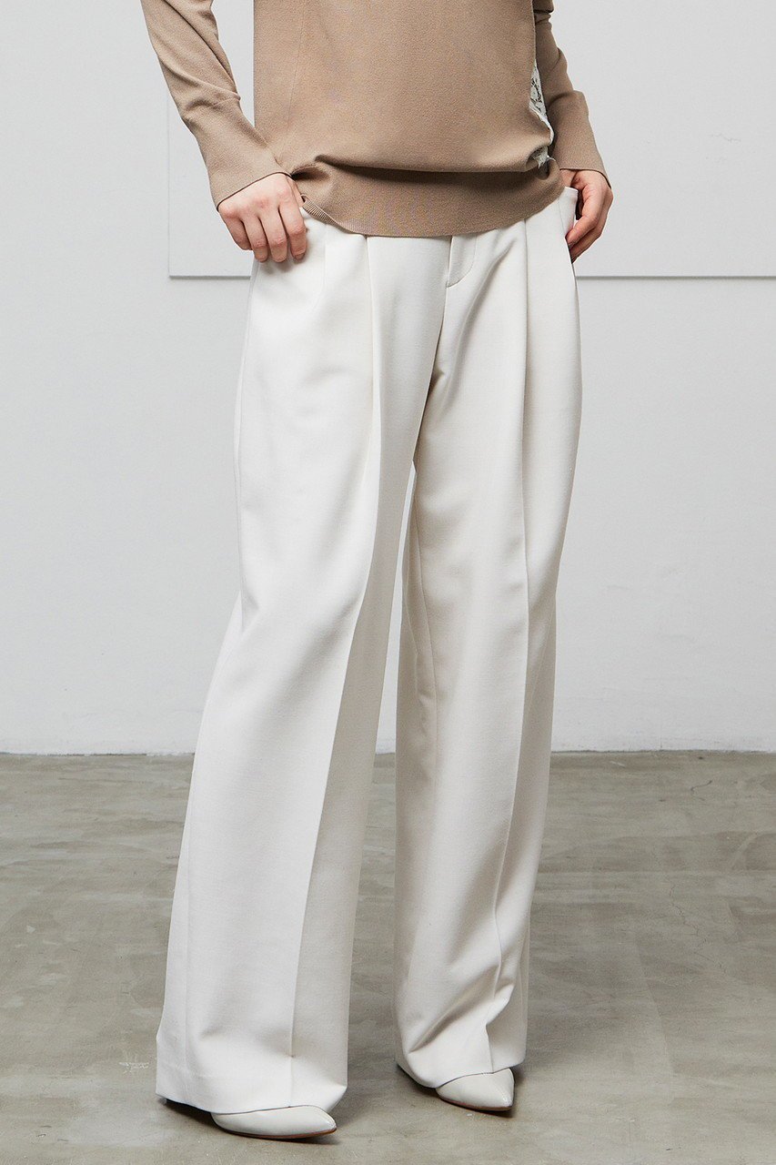 【ベイジ,/BEIGE,】のLAC(ラック)/2WAYストレッチワイドタックパンツ 人気、トレンドファッション・服の通販 founy(ファニー) 　ファッション　Fashion　レディースファッション　Fashion for Women　パンツ　Pants & Trousers　ストレッチ　Stretch, Stretchy Fabric　センター　Center, Center Line　ポケット　Pocket, Pocket Detail　マニッシュ　Mannish, Boyish　ロング　Long, Long-Length　ワイド　Wide, Wide Fit　other-7|ID: prp329100004578765 ipo3291000000032936334