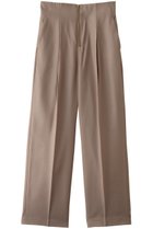 【ベイジ,/BEIGE,】のTERNES(テルヌ)/フロントジップワイドパンツ Milk tea|ID: prp329100004578766 ipo3291000000036141592