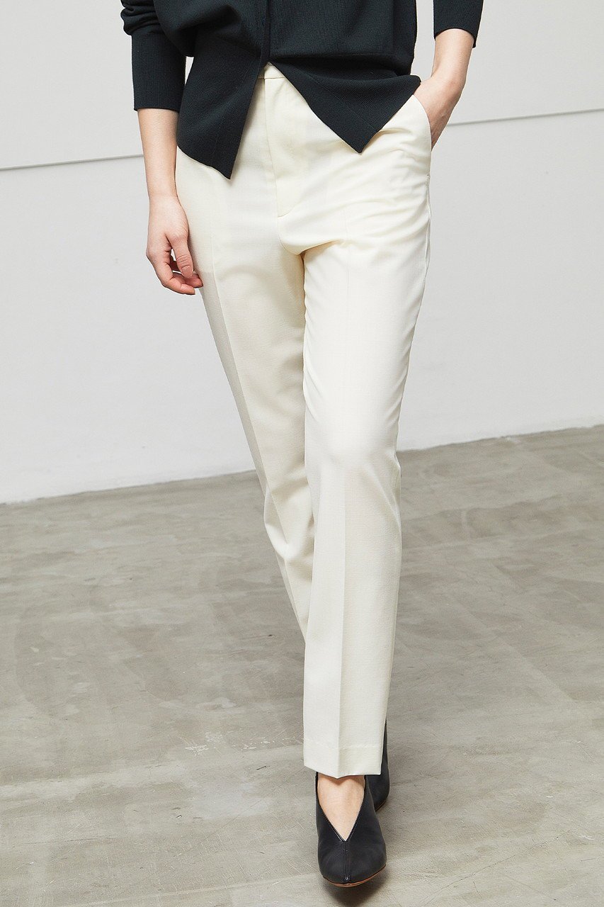 【ベイジ,/BEIGE,】のABEL(アベル)/テーパードパンツ 人気、トレンドファッション・服の通販 founy(ファニー) 　ファッション　Fashion　レディースファッション　Fashion for Women　パンツ　Pants & Trousers　シルク　Silk, 100% Silk　ストレッチ　Stretch, Stretchy Fabric　センター　Center, Center Line　エレガント 上品　Elegant　other-7|ID: prp329100004578771 ipo3291000000032936721