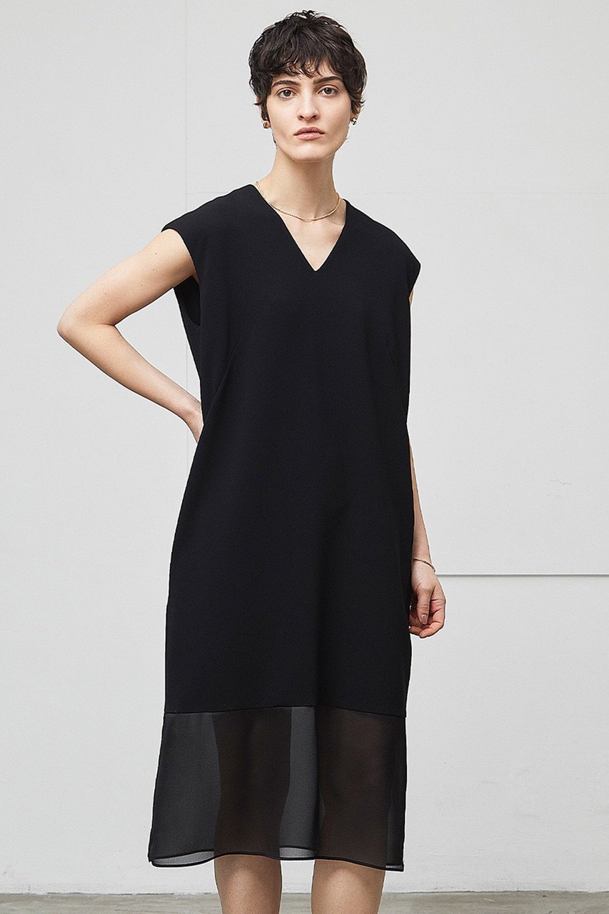 【ベイジ,/BEIGE,】のLORRAINE(ロレーヌ)/Vネックドレス 人気、トレンドファッション・服の通販 founy(ファニー) 　ファッション　Fashion　レディースファッション　Fashion for Women　ワンピース　Dresses　フォーマル・パーティードレス・結婚式用ドレス　Elegant & Casual Dresses　チュニック　Tunic Tops & Dresses　シアー　Sheer, See-Through　シンプル　Simple, Minimal　チュニック　Tunic, Long Top　ドレス　Dress, One-Piece　ドレープ　Drape, Draping Fabric　ノースリーブ　Sleeveless, No-Sleeve　パーティ　Party, Party Style　other-7|ID: prp329100004578772 ipo3291000000032892343