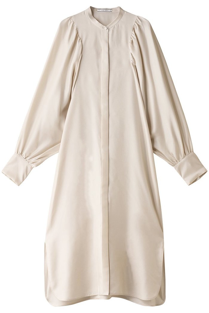 【ベイジ,/BEIGE,】のLISERONS(リズロン)/シルクパフワンピース インテリア・キッズ・メンズ・レディースファッション・服の通販 founy(ファニー) https://founy.com/ ファッション Fashion レディースファッション Ladies' Fashion Online ワンピース Dress チュニック Tunic なめらか Smooth ギャザー Gather シルク Silk スリーブ Sleeve チュニック Tunic ラグジュアリー Luxury ロング Long 羽織 Haori |ID: prp329100004578776 ipo3291000000032435516