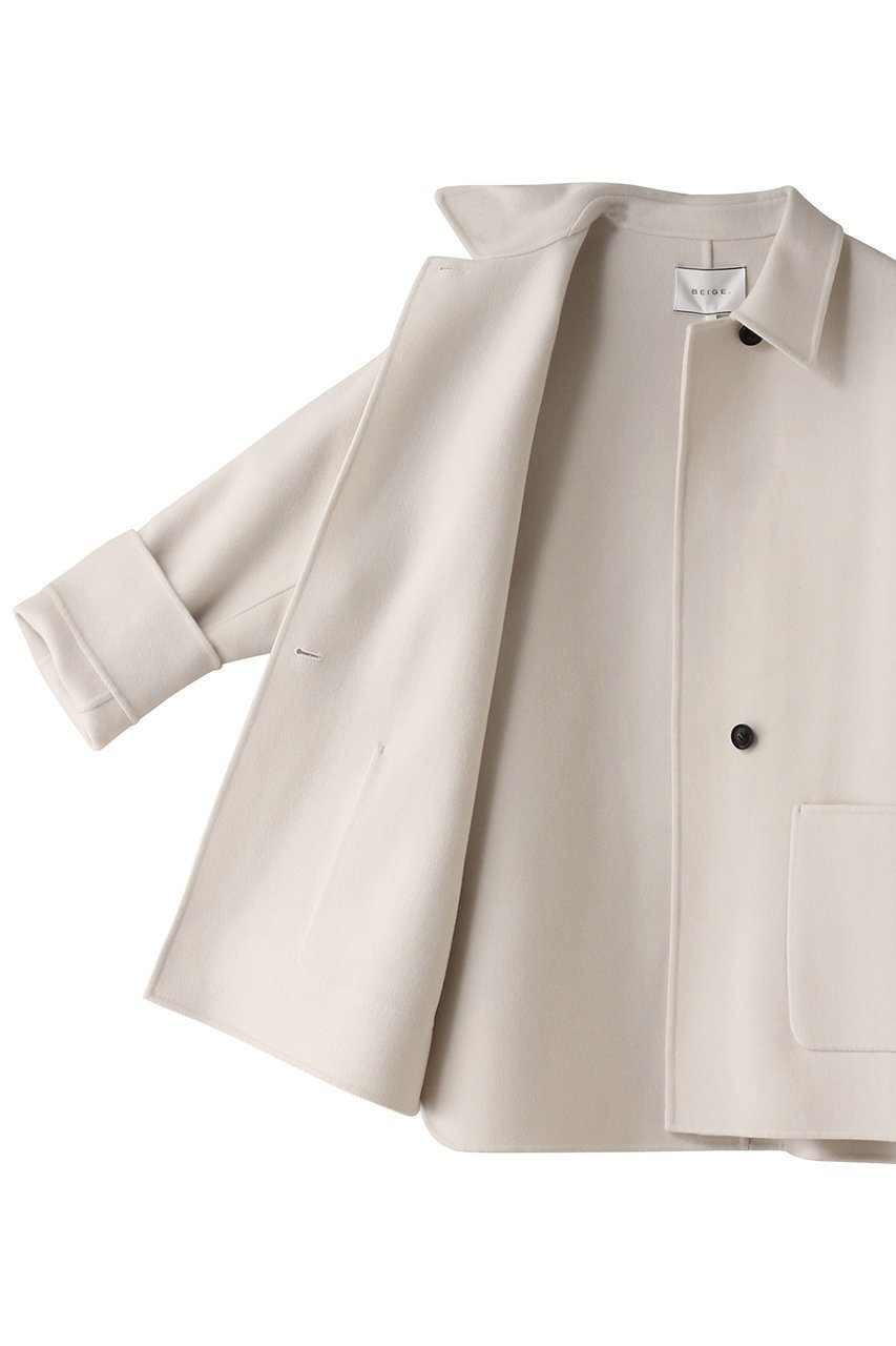 【ベイジ,/BEIGE,】のGRASSE(グラス)/ショートコート 人気、トレンドファッション・服の通販 founy(ファニー) 　ファッション　Fashion　レディースファッション　Fashion for Women　アウター　Coat / Outerwear Collection　コート・ロングコート・ピーコート　Long Coats, Peacoats & More　クラシカル　Classical, Vintage-Inspired　グラス　Glass, Eyewear　ショート　Short, Short Length　トレンド　Trend, Trending Now　other-6|ID: prp329100004578777 ipo3291000000032949128
