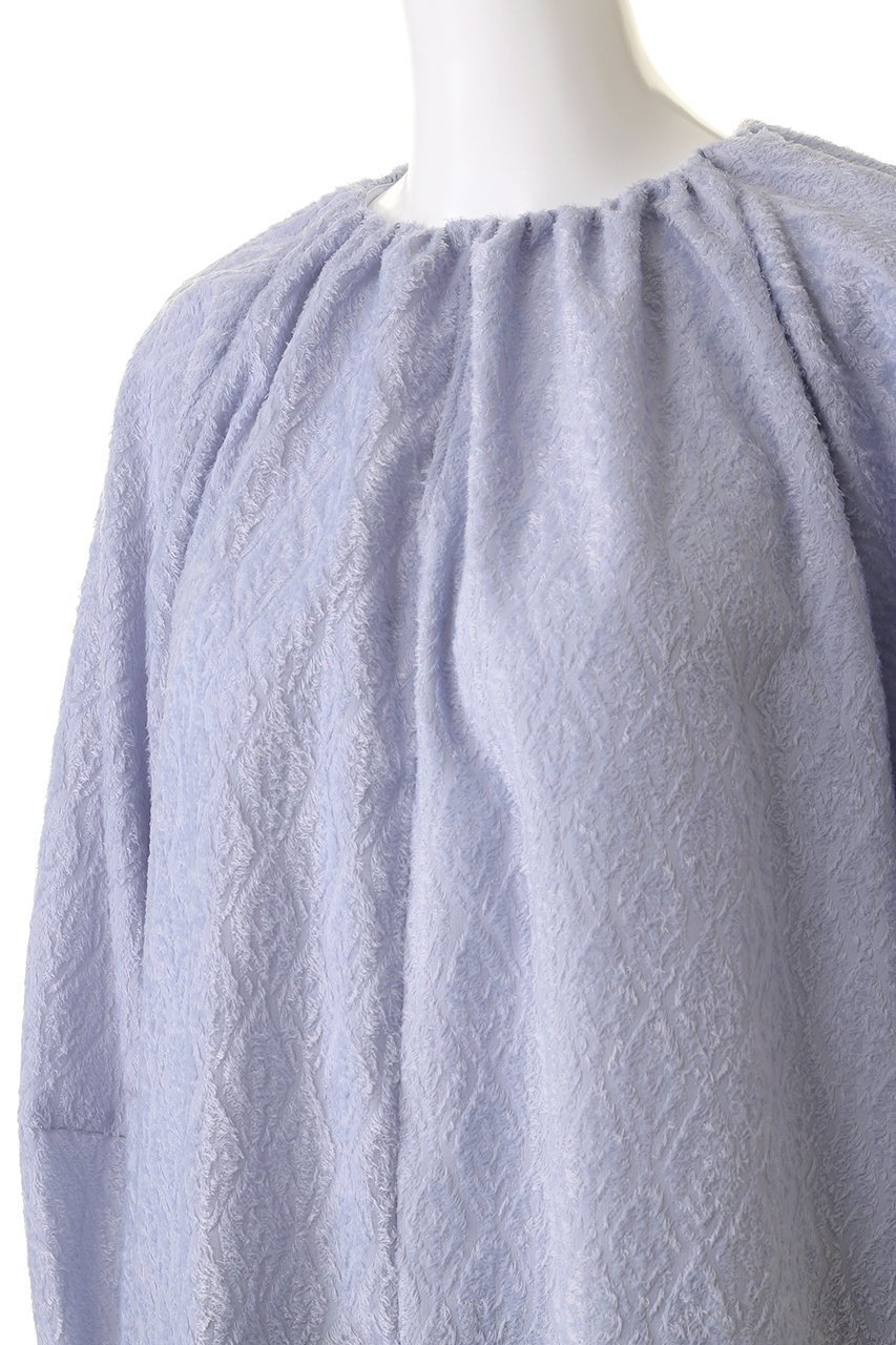 【ベイジ,/BEIGE,】のCOISETTE/ブラウス 人気、トレンドファッション・服の通販 founy(ファニー) 　ファッション　Fashion　レディースファッション　Fashion for Women　トップス・カットソー　Cut & Sew Tops　シャツ・ブラウス・オフィスカジュアル　Elegant Blouses & Button-Ups　ジャカード／ジャガード　Jacquard, Woven Pattern　スリーブ　Sleeve, Long Sleeve / Short Sleeve　フォルム　Silhouette, Form　ボトム　Bottoms, Lower Wear　ロング　Long, Long-Length　ワイド　Wide, Wide Fit　other-5|ID: prp329100004578781 ipo3291000000035781553