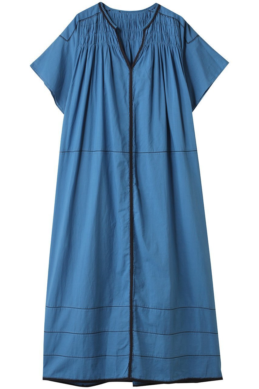 【ハウス オブ ロータス/HOUSE OF LOTUS】のコットンハンドステッチワンピース 人気、トレンドファッション・服の通販 founy(ファニー) 　ファッション　Fashion　レディースファッション　WOMEN　ワンピース　Dress　チュニック　Tunic　インド　India　ギャザー　Gather　チュニック　Tunic　ハンド　Hand　パイピング　Piping　ロング　Long　NEW・新作・新着・新入荷　New Arrivals　 other-1|ID: prp329100004578783 ipo3291000000032435590