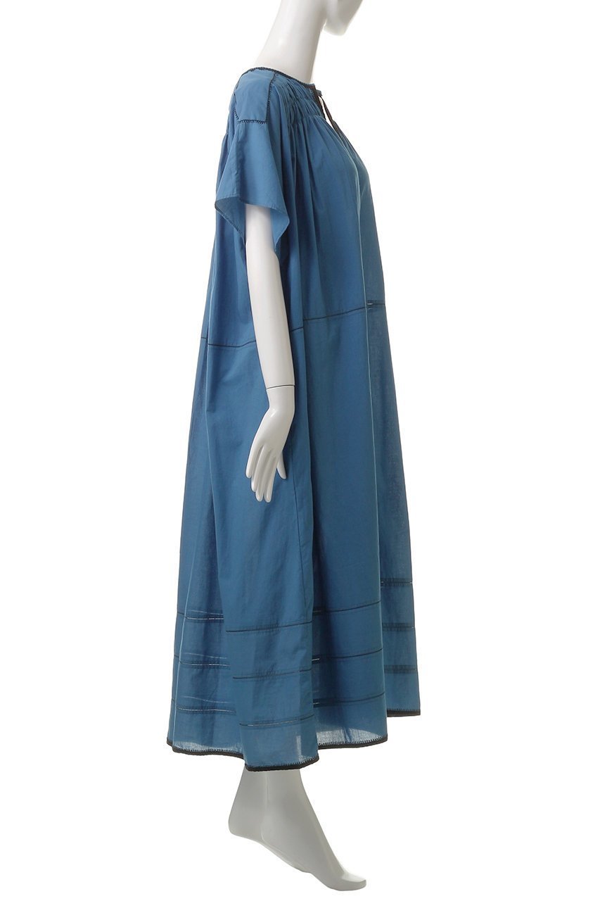 【ハウス オブ ロータス/HOUSE OF LOTUS】のコットンハンドステッチワンピース 人気、トレンドファッション・服の通販 founy(ファニー) 　ファッション　Fashion　レディースファッション　WOMEN　ワンピース　Dress　チュニック　Tunic　インド　India　ギャザー　Gather　チュニック　Tunic　ハンド　Hand　パイピング　Piping　ロング　Long　NEW・新作・新着・新入荷　New Arrivals　other-3|ID: prp329100004578783 ipo3291000000032435594