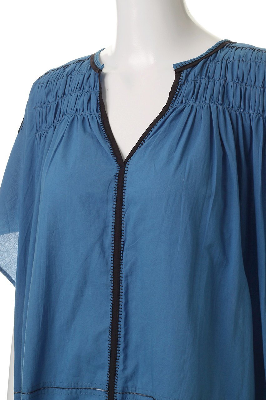 【ハウス オブ ロータス/HOUSE OF LOTUS】のコットンハンドステッチワンピース 人気、トレンドファッション・服の通販 founy(ファニー) 　ファッション　Fashion　レディースファッション　WOMEN　ワンピース　Dress　チュニック　Tunic　インド　India　ギャザー　Gather　チュニック　Tunic　ハンド　Hand　パイピング　Piping　ロング　Long　NEW・新作・新着・新入荷　New Arrivals　other-5|ID: prp329100004578783 ipo3291000000032435596