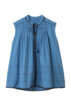 【ハウス オブ ロータス/HOUSE OF LOTUS】のコットンハンドステッチブラウス 人気、トレンドファッション・服の通販 founy(ファニー) ファッション Fashion レディースファッション Ladies' Fashion Online トップス・カットソー Tops/Tshirt キャミソール / ノースリーブ No Sleeves シャツ/ブラウス Shirts/Blouses インド India ギャザー Gather ノースリーブ No Sleeve ハンド Hand バランス Balance パイピング Piping NEW・新作・新着・新入荷 New Arrivals |ID:prp329100004578784