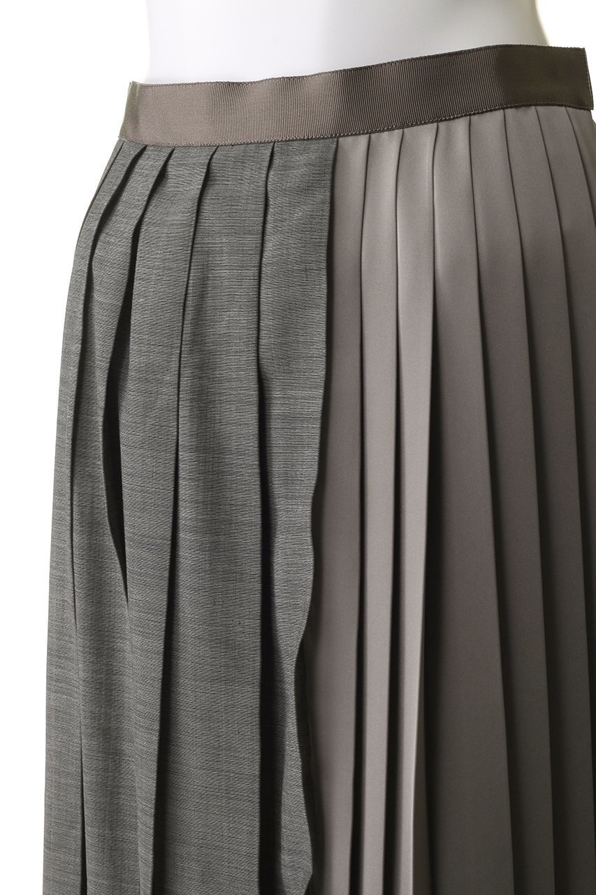 【ベイジ,/BEIGE,】のMOYE(モイエ)/プリーツスカート 人気、トレンドファッション・服の通販 founy(ファニー) ファッション Fashion レディースファッション Fashion for Women スカート Skirts プリーツスカート / 上品フェミニンスタイル Pleated Skirts ロングスカート Long Skirts / Maxi & Midi Skirts サテン Satin, Glossy Fabric シンプル Simple, Minimal ドッキング Docking, Mixed Material プリーツ Pleats, Pleated ロング Long, Long-Length other-5|ID: prp329100004578786 ipo3291000000035056958