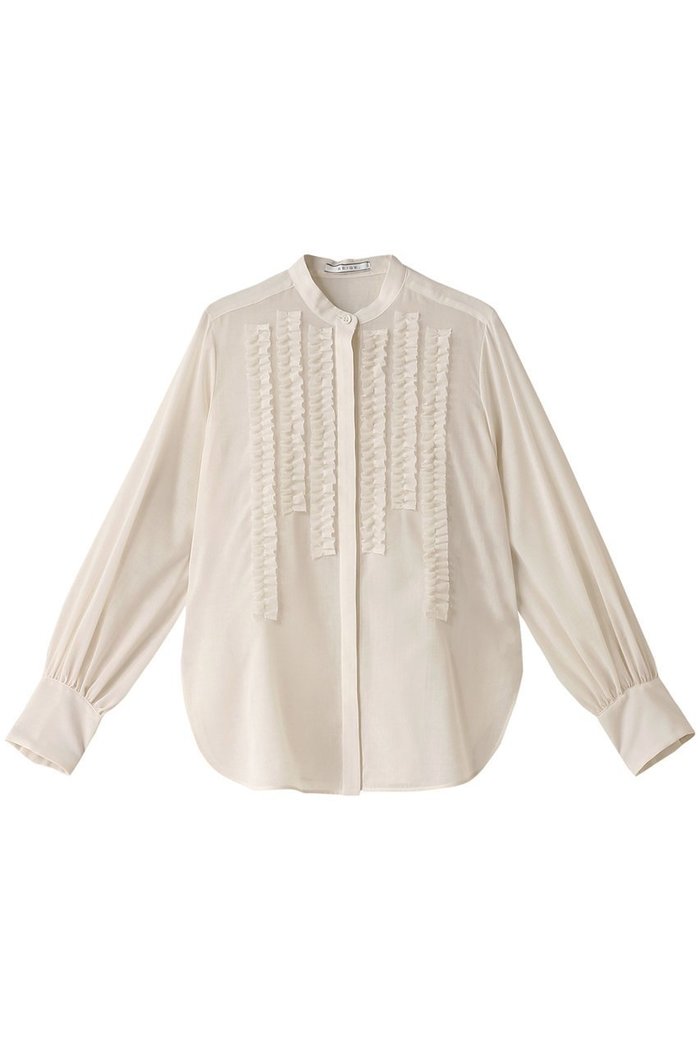 【ベイジ,/BEIGE,】のMOYE(モイエ)/フリルブラウス インテリア・キッズ・メンズ・レディースファッション・服の通販 founy(ファニー) https://founy.com/ ファッション Fashion レディースファッション WOMEN トップス・カットソー Tops/Tshirt シャツ/ブラウス Shirts/Blouses インナー Inner カフス Cuffs ジャケット Jacket スリーブ Sleeve フリル Frills ロング Long |ID: prp329100004578790 ipo3291000000032435652
