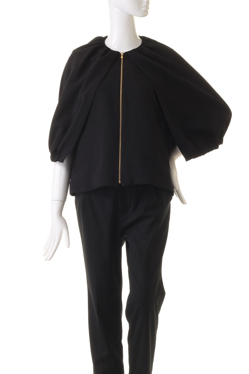 【ベイジ,/BEIGE,】のREIBAUD(レボー)/ノーカラージャケット 人気、トレンドファッション・服の通販 founy(ファニー) 　ファッション　Fashion　レディースファッション　Fashion for Women　アウター　Coat / Outerwear Collection　レディースジャケット・軽アウター　Jackets　ノーカラージャケット / シンプル上品コーデ　Collarless Jackets　ギャザー　Gathered, Ruffled　ジャケット　Jacket, Outerwear　ストレッチ　Stretch, Stretchy Fabric　other-2|ID: prp329100004578791 ipo3291000000035065381