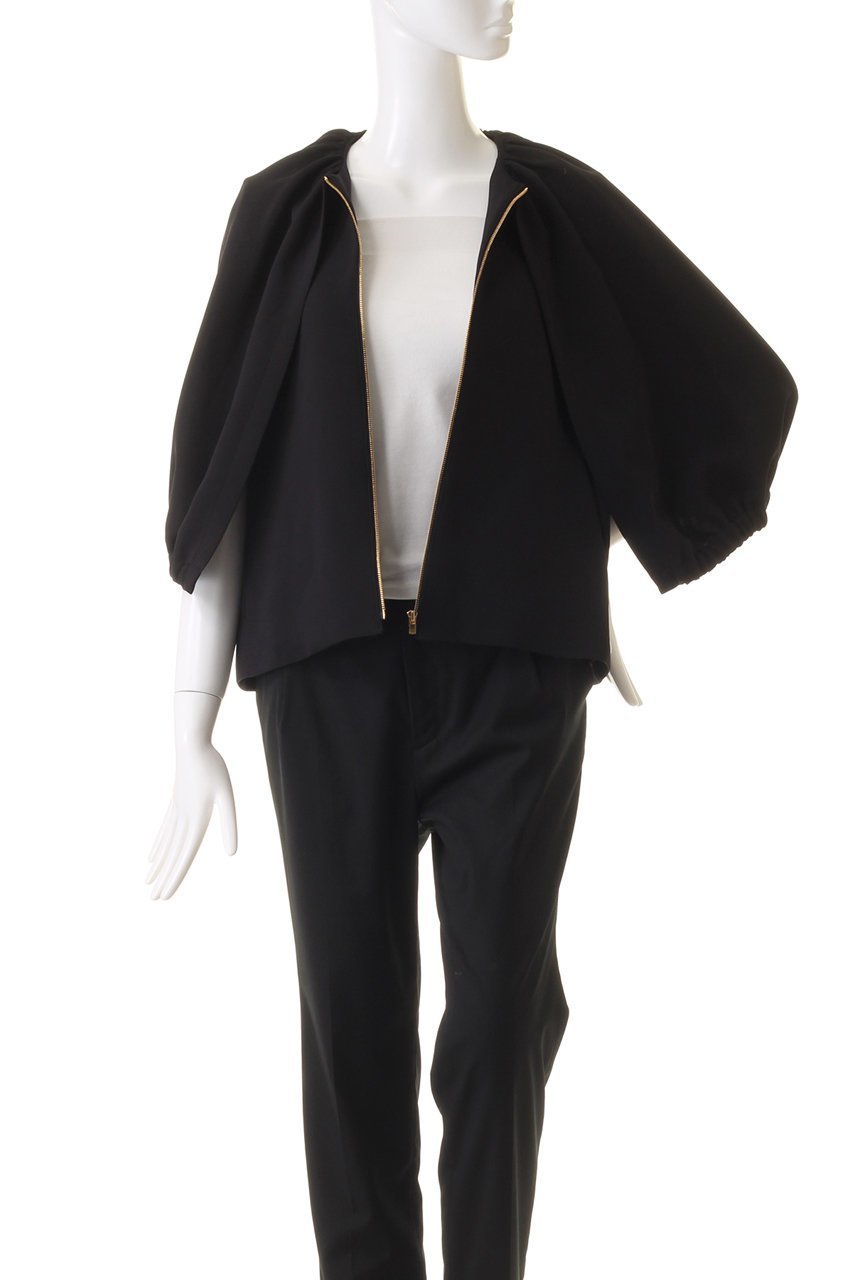 【ベイジ,/BEIGE,】のREIBAUD(レボー)/ノーカラージャケット 人気、トレンドファッション・服の通販 founy(ファニー) 　ファッション　Fashion　レディースファッション　Fashion for Women　アウター　Coat / Outerwear Collection　レディースジャケット・軽アウター　Jackets　ノーカラージャケット / シンプル上品コーデ　Collarless Jackets　ギャザー　Gathered, Ruffled　ジャケット　Jacket, Outerwear　ストレッチ　Stretch, Stretchy Fabric　other-7|ID: prp329100004578791 ipo3291000000035065387