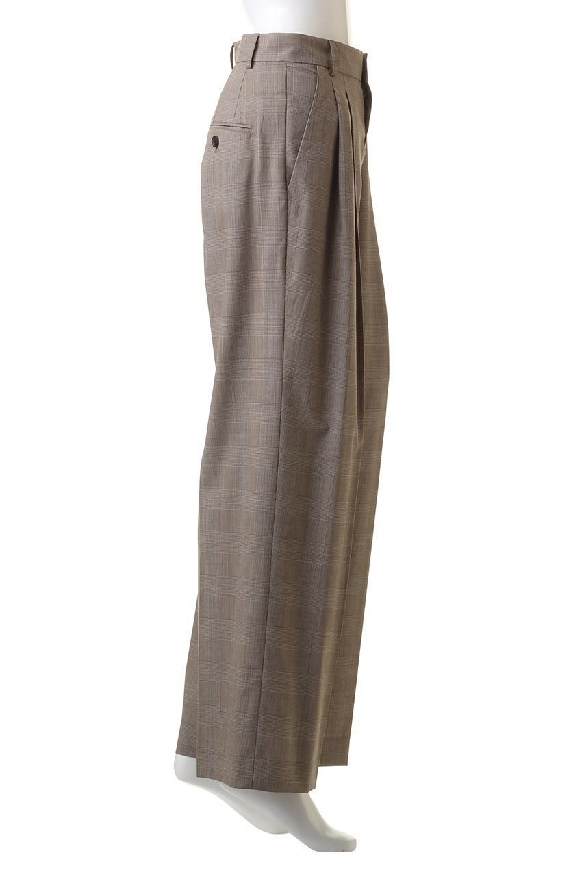 【ベイジ,/BEIGE,】のMER(メール)/グレンチェックパンツ 人気、トレンドファッション・服の通販 founy(ファニー) 　ファッション　Fashion　レディースファッション　Fashion for Women　パンツ　Pants & Trousers　おすすめ　Recommended / Our Picks　ジャケット　Jacket, Outerwear　ストレッチ　Stretch, Stretchy Fabric　セットアップ　Set-Up, Coordinated Outfit　センター　Center, Center Line　チェック　Check, Plaid, Tartan　ワイド　Wide, Wide Fit　エレガント 上品　Elegant　other-3|ID: prp329100004578796 ipo3291000000035782079