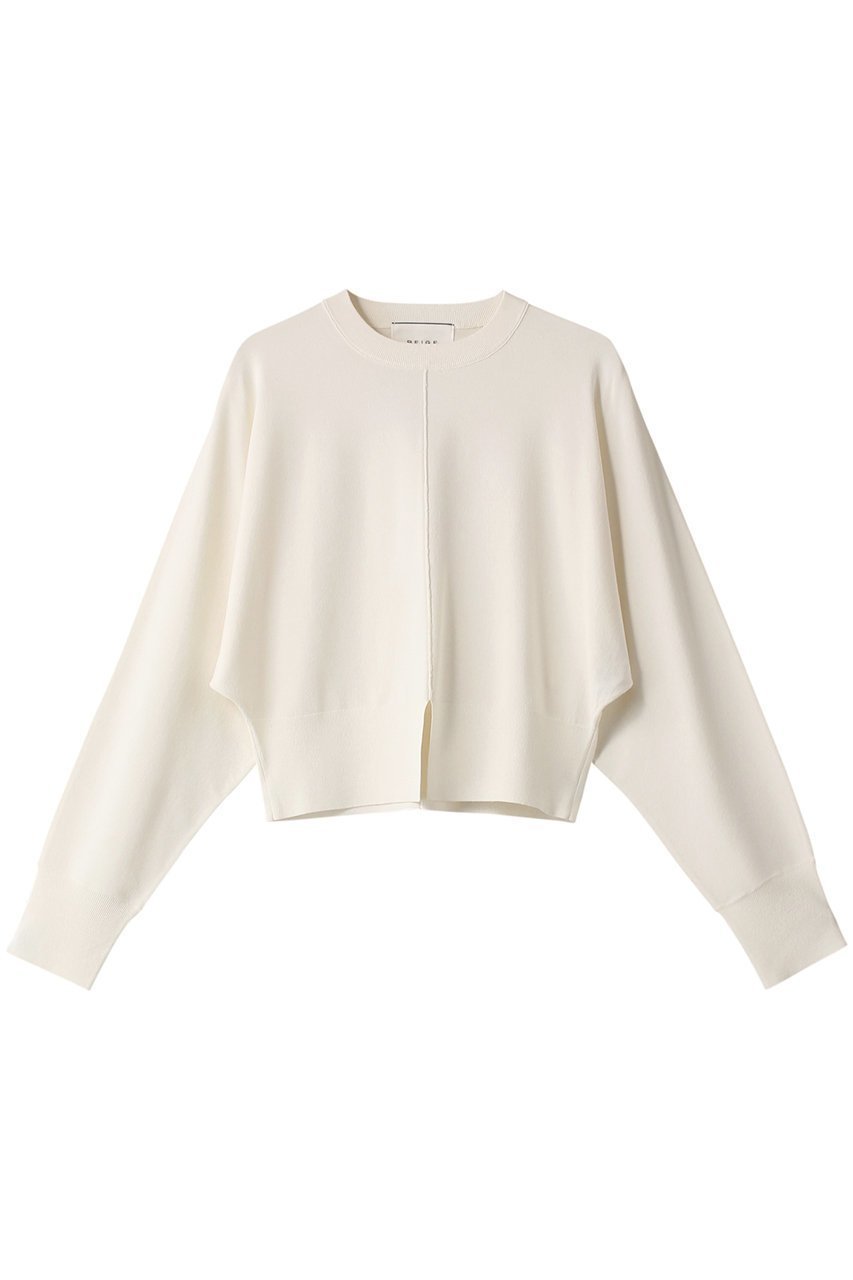 【ベイジ,/BEIGE,】のLAURA(ロラ)/ドルマンニット 人気、トレンドファッション・服の通販 founy(ファニー) 　ファッション　Fashion　レディースファッション　Fashion for Women　トップス・カットソー　Cut & Sew Tops　ニット　Knit Tops & Sweaters　カジュアルプルオーバー・ニットトップス　Pullovers & Knit Tops / Casual Pullovers　ショート　Short, Short Length　トレンド　Trend, Trending Now　バランス　Balance, Style Balance　リラックス　Relax, Relaxed Fit　エレガント 上品　Elegant　 other-1|ID: prp329100004578798 ipo3291000000035067894