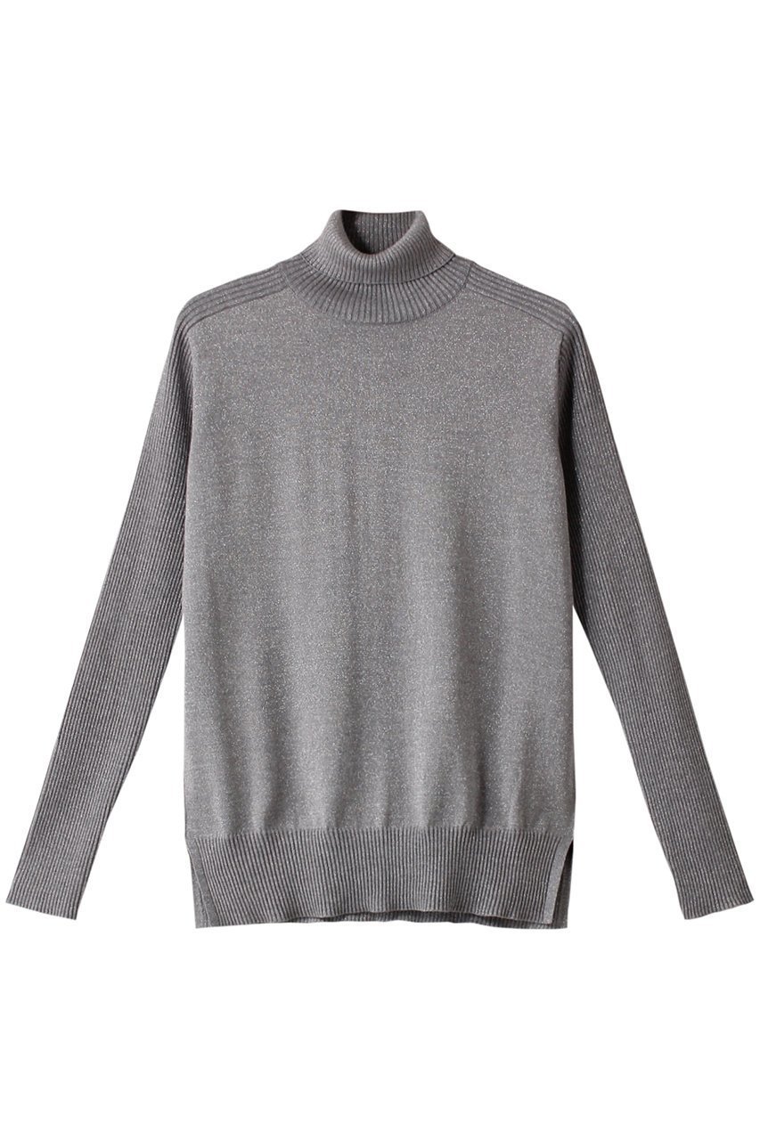 【ベイジ,/BEIGE,】のLA MONNAIE(ラモネ)/ラメタートルネックニット インテリア・キッズ・メンズ・レディースファッション・服の通販 founy(ファニー) 　ファッション　Fashion　レディースファッション　Fashion for Women　トップス・カットソー　Cut & Sew Tops　ニット　Knit Tops & Sweaters　カジュアルプルオーバー・ニットトップス　Pullovers & Knit Tops / Casual Pullovers　タートルネック・ハイネックトップス　Turtlenecks & High-Neck Tops　なめらか　Smooth, Silky Texture　インナー　Innerwear　オケージョン　Occasion Wear　ジャケット　Jacket, Outerwear　タートルネック　Turtleneck, High Neck　ビジネス 仕事 通勤　Business / Work / Commuting　Silver|ID: prp329100004578803 ipo3291000000032937970