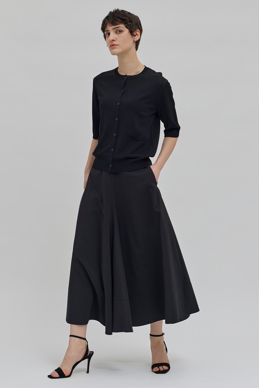 【ベイジ,/BEIGE,】のBATEAU(バトー)/フレアスカート 人気、トレンドファッション・服の通販 founy(ファニー) 　ファッション　Fashion　レディースファッション　Fashion for Women　スカート　Skirts　Aライン・フレアスカート　A-Line & Flared Skirts　ロングスカート　Long Skirts / Maxi & Midi Skirts　カーディガン　Cardigan, Knitwear　ジャケット　Jacket, Outerwear　フレア　Flare, Flared　フロント　Front, Front Design　ロング　Long, Long-Length　ビジネス 仕事 通勤　Business / Work / Commuting　other-6|ID: prp329100004578808 ipo3291000000035334258