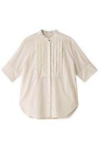 【ベイジ,/BEIGE,】のBAC(バック)/バンドカラーブラウス Ecru|ID: prp329100004578809 ipo3291000000035063879