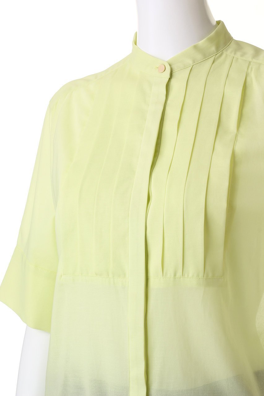 【ベイジ,/BEIGE,】のBAC(バック)/バンドカラーブラウス 人気、トレンドファッション・服の通販 founy(ファニー) 　ファッション　Fashion　レディースファッション　Fashion for Women　トップス・カットソー　Cut & Sew Tops　シャツ・ブラウス・オフィスカジュアル　Elegant Blouses & Button-Ups　バッグ　Bags　サマー　Summer, Summer Style　ショート　Short, Short Length　スリーブ　Sleeve, Long Sleeve / Short Sleeve　ハーフ　Half, Half-Length　エレガント 上品　Elegant　other-5|ID: prp329100004578809 ipo3291000000035711391