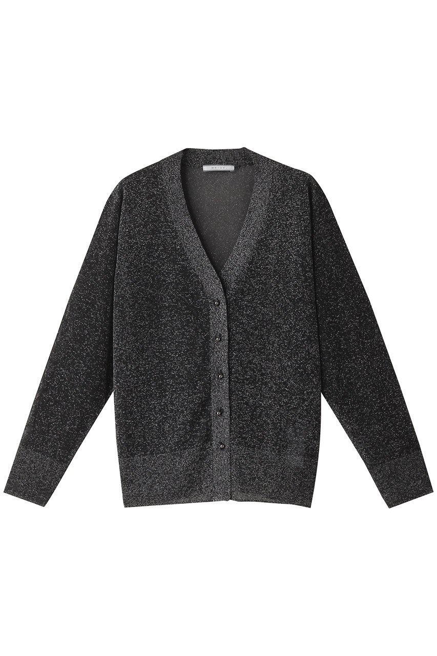 【ベイジ,/BEIGE,】のRIOU(リウ)/カーディガン インテリア・キッズ・メンズ・レディースファッション・服の通販 founy(ファニー) 　ファッション　Fashion　レディースファッション　Fashion for Women　トップス・カットソー　Cut & Sew Tops　ニット　Knit Tops & Sweaters　カーディガン・羽織り　Layered Style Cardigans　アンサンブル　Ensemble Set　カーディガン　Cardigan, Knitwear　シアー　Sheer, See-Through　シンプル　Simple, Minimal　夏　Summer　Silver|ID: prp329100004578811 ipo3291000000032938869